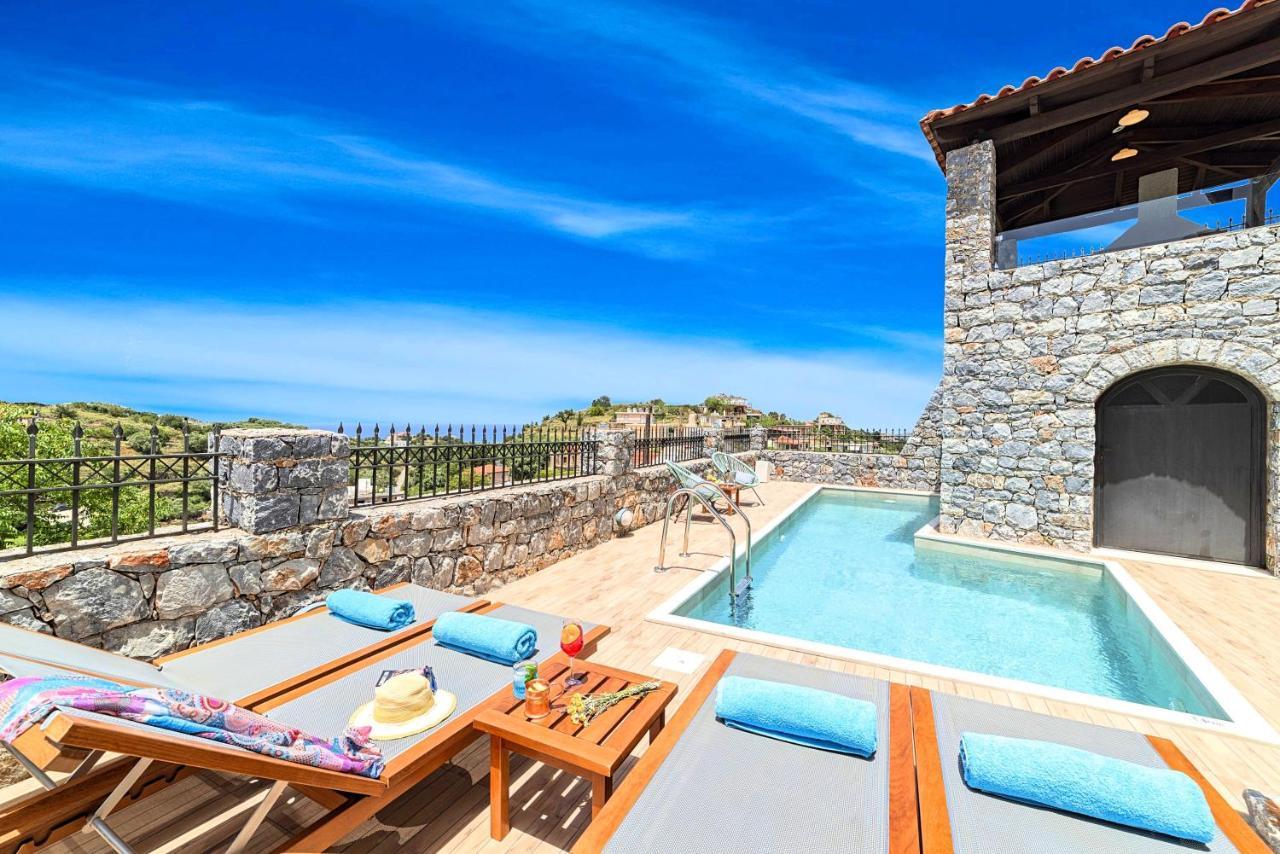 Acrothea Villa Heated Pool Chania  Exteriér fotografie