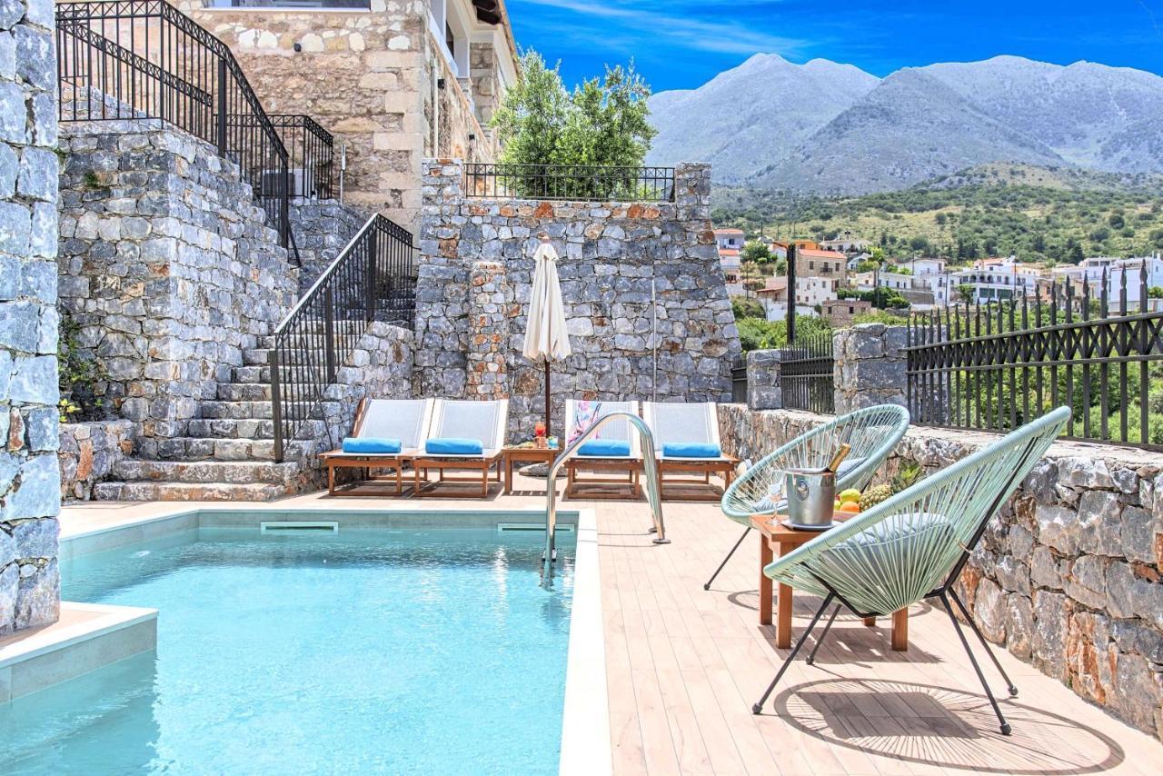 Acrothea Villa Heated Pool Chania  Exteriér fotografie